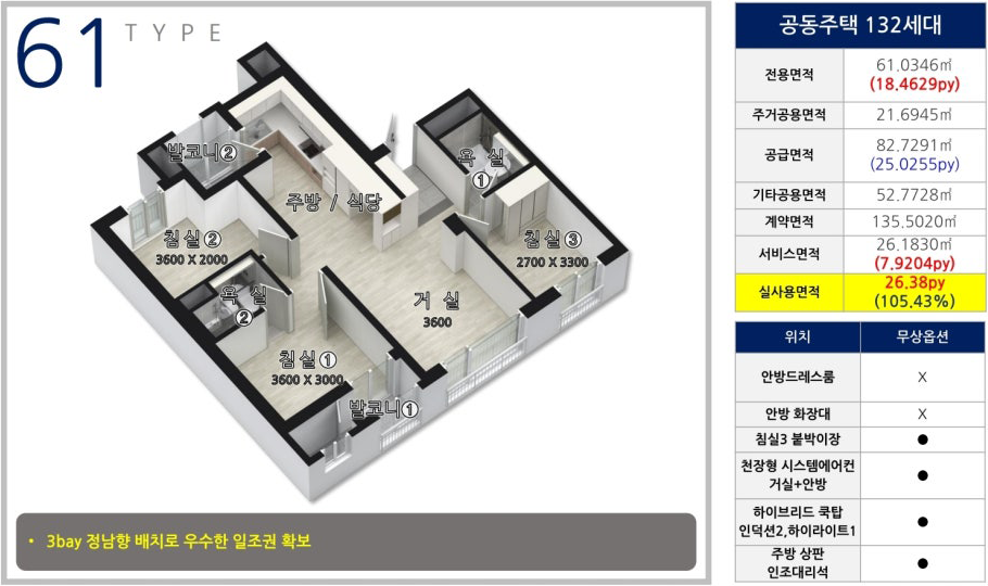 61㎡ 메인